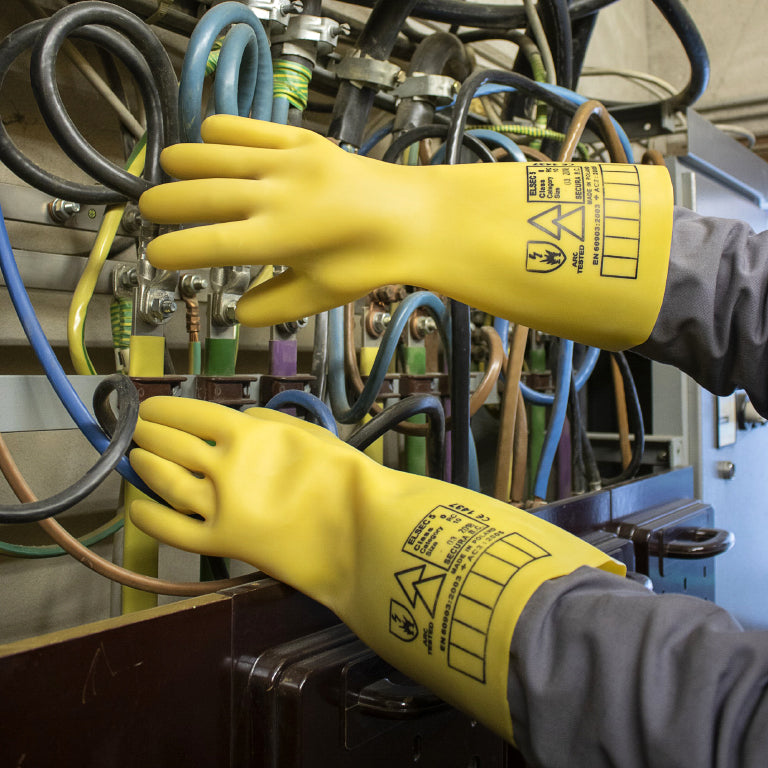 Dielektrinės pirštinės elsec 20