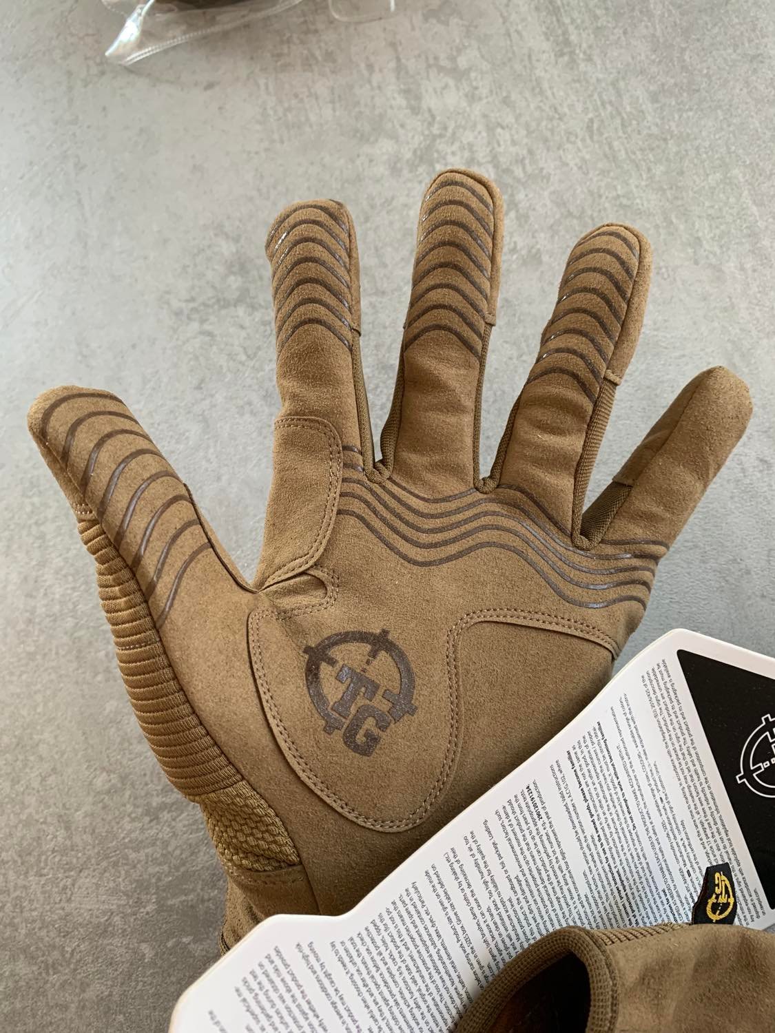 Taktinės pirštinės RANGER