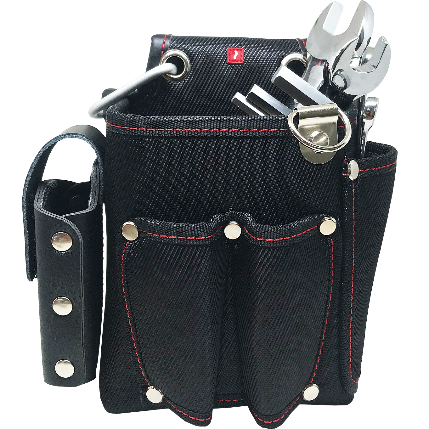 kišenės prie diržo su kilpa