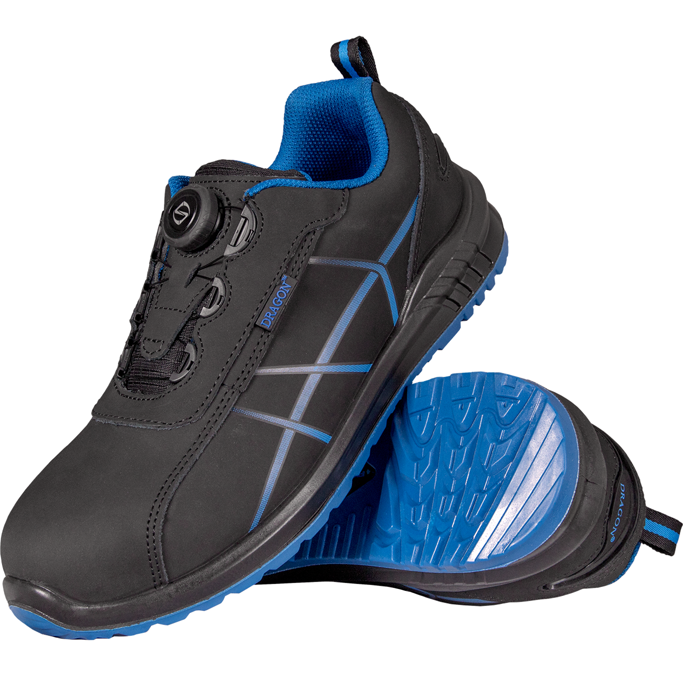 Odiniai darbo batai su greito suveržimo sistema, pasiūti naudojant nubuko odą. Batai turi neslidų bei atsparų tepalams bei kurui padą, turi antistatines savybes. Įterpta plieninė kojų pirštų apsauga nuo krentančių daiktų. Padas apsaugotas nuo pradūrimo. Patogi ir greita suvarstymo sistema (suveržiama sukant spec. ratuką). Šis batų modelis puikiai tinka darbui pavasario, vasaros bei rudens sezonams.