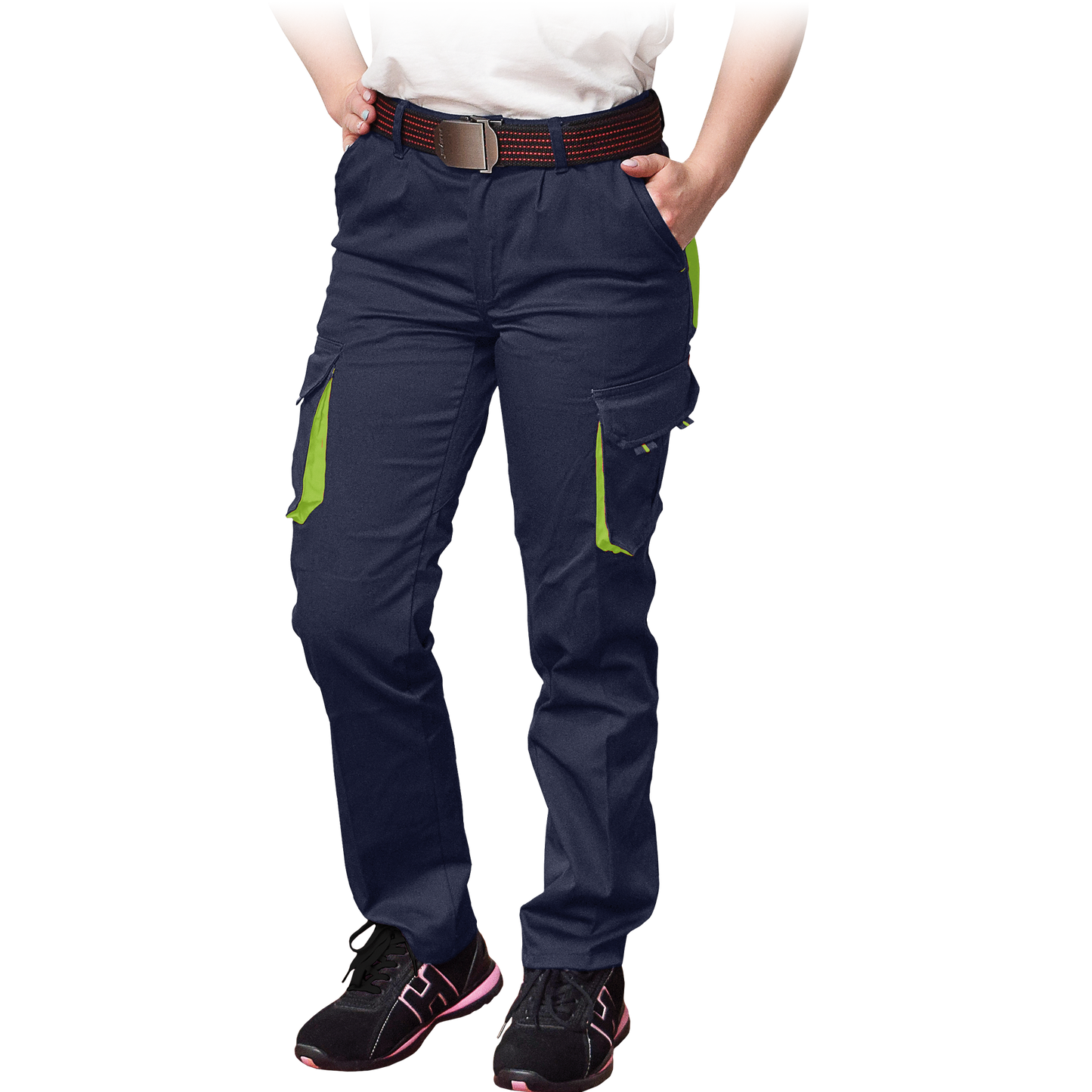 Moteriškos darbo kelnės FRAULAND, mėlynos spalvos