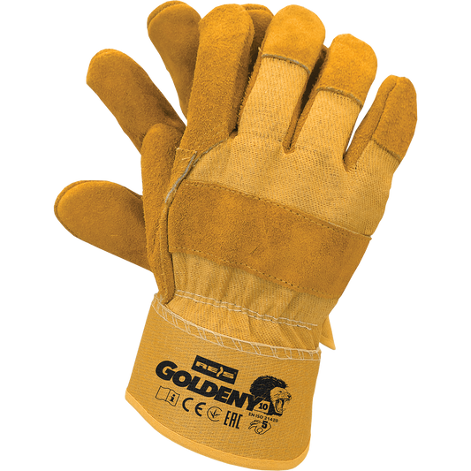 Odinės darbo pirštinės GOLDEN