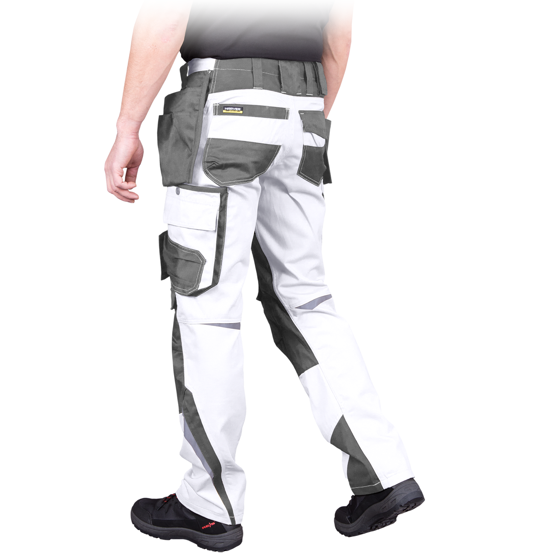 Vyriški darbo rubai internetu. Šie rūbai jums leis jaustis patogiai ir užtikrintai dirbant įvairius darbus. Popularus kelnių modelis.