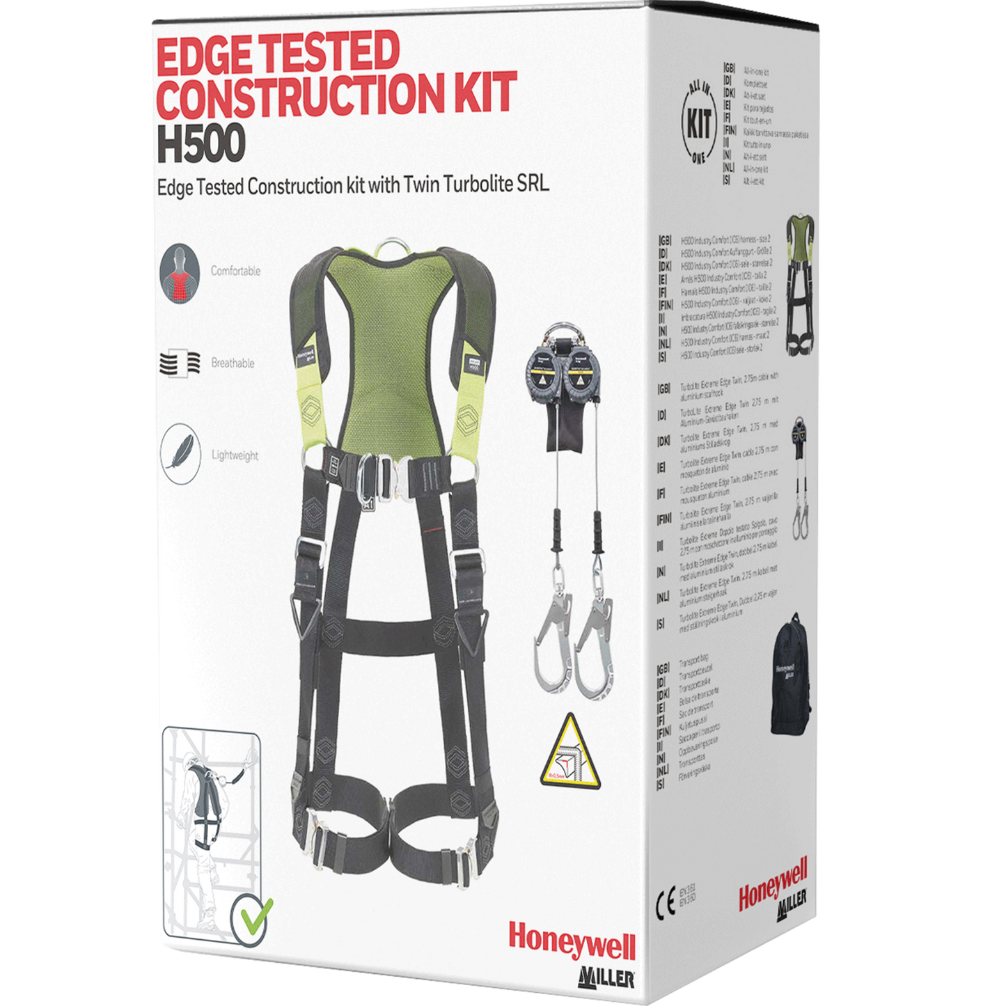 Honeywell Extreme Twin seat belt kit