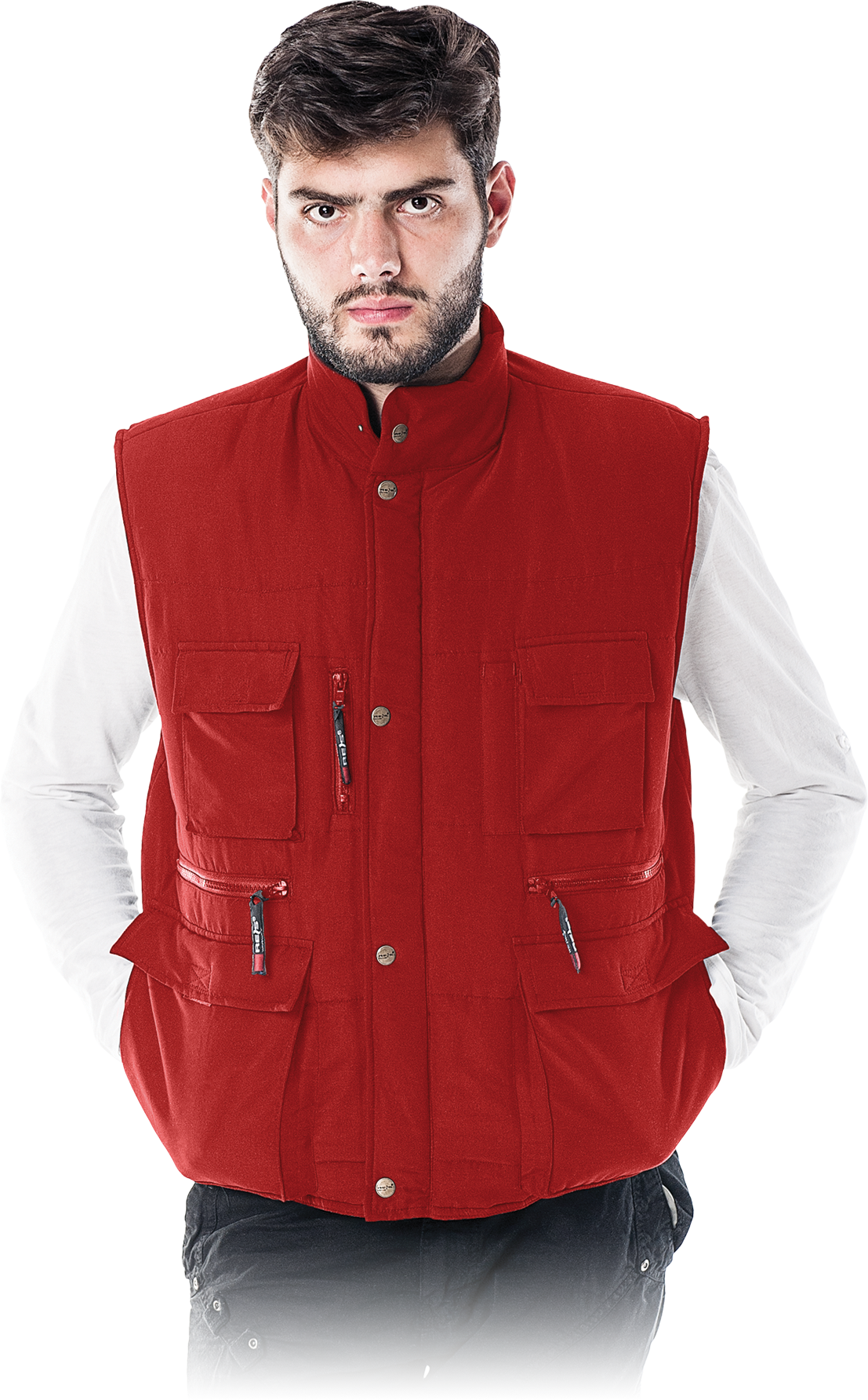 Darbinė liemenė prie darbo rūbų