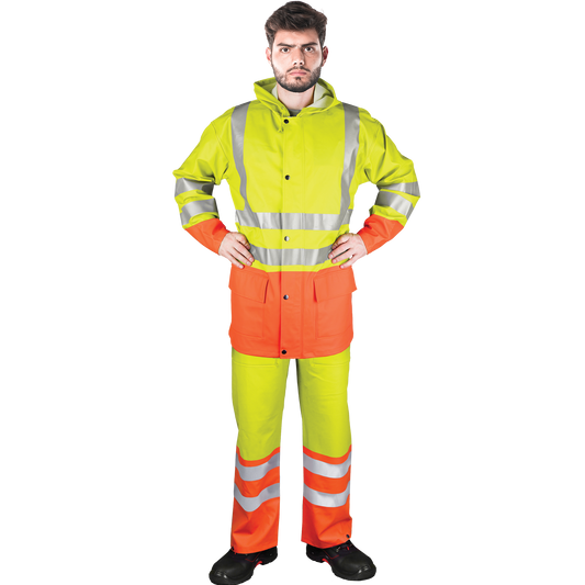 Lietaus kostiumas FLUO YELLOW