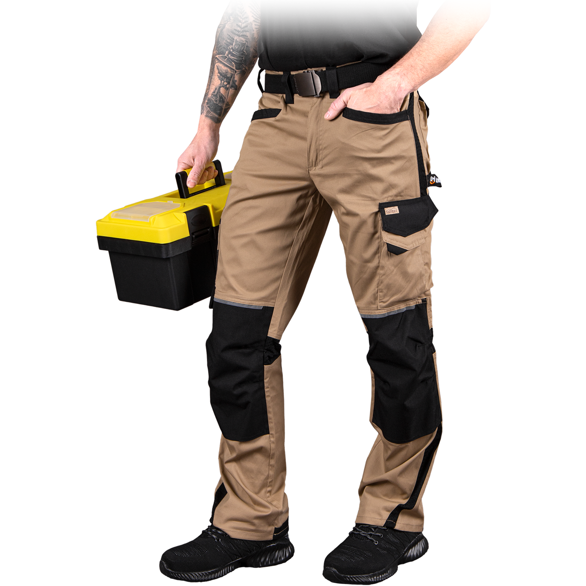 Kokybiškos skandinaviškos darbo kelnės