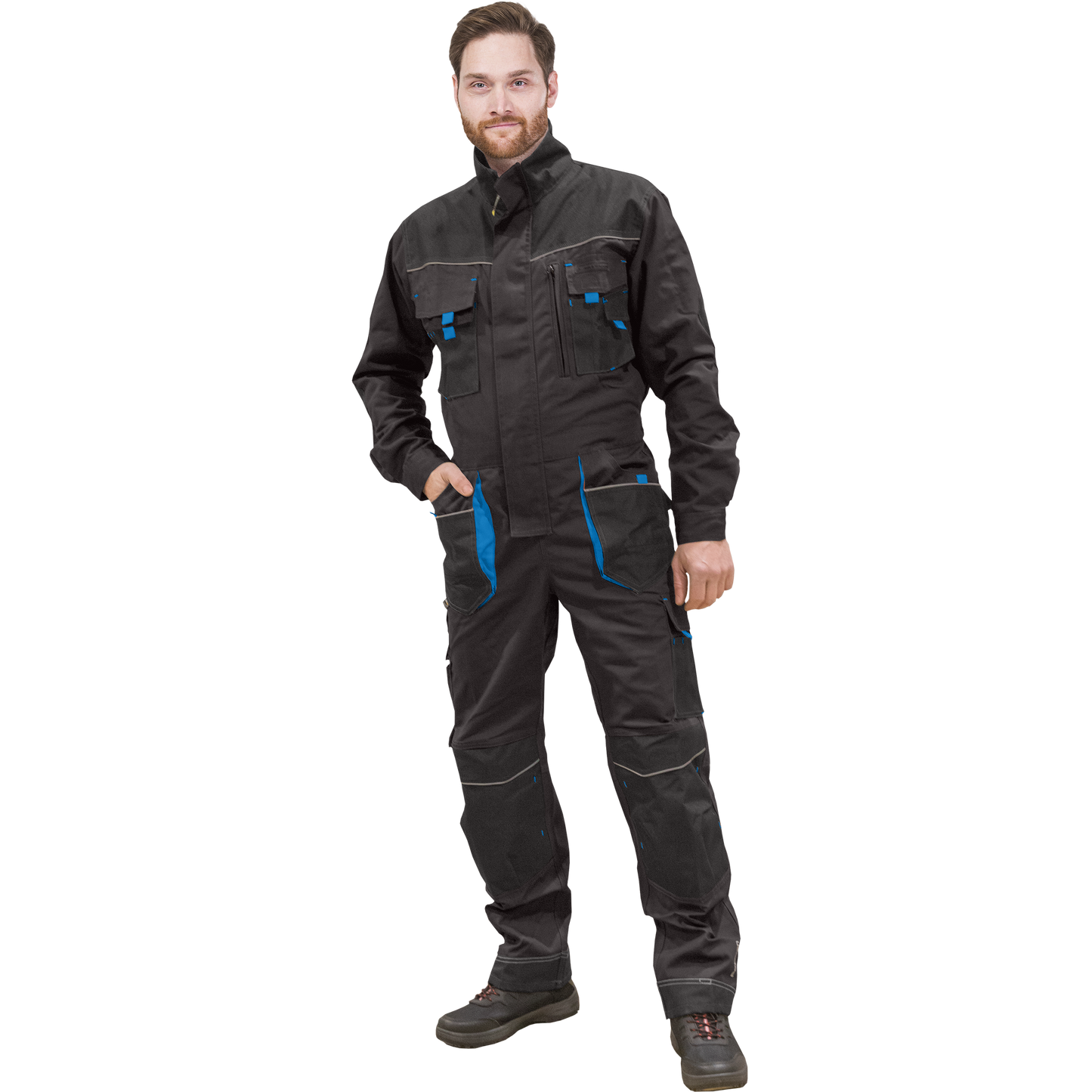 Kombinezonas darbui FORMEN Grey-Blue