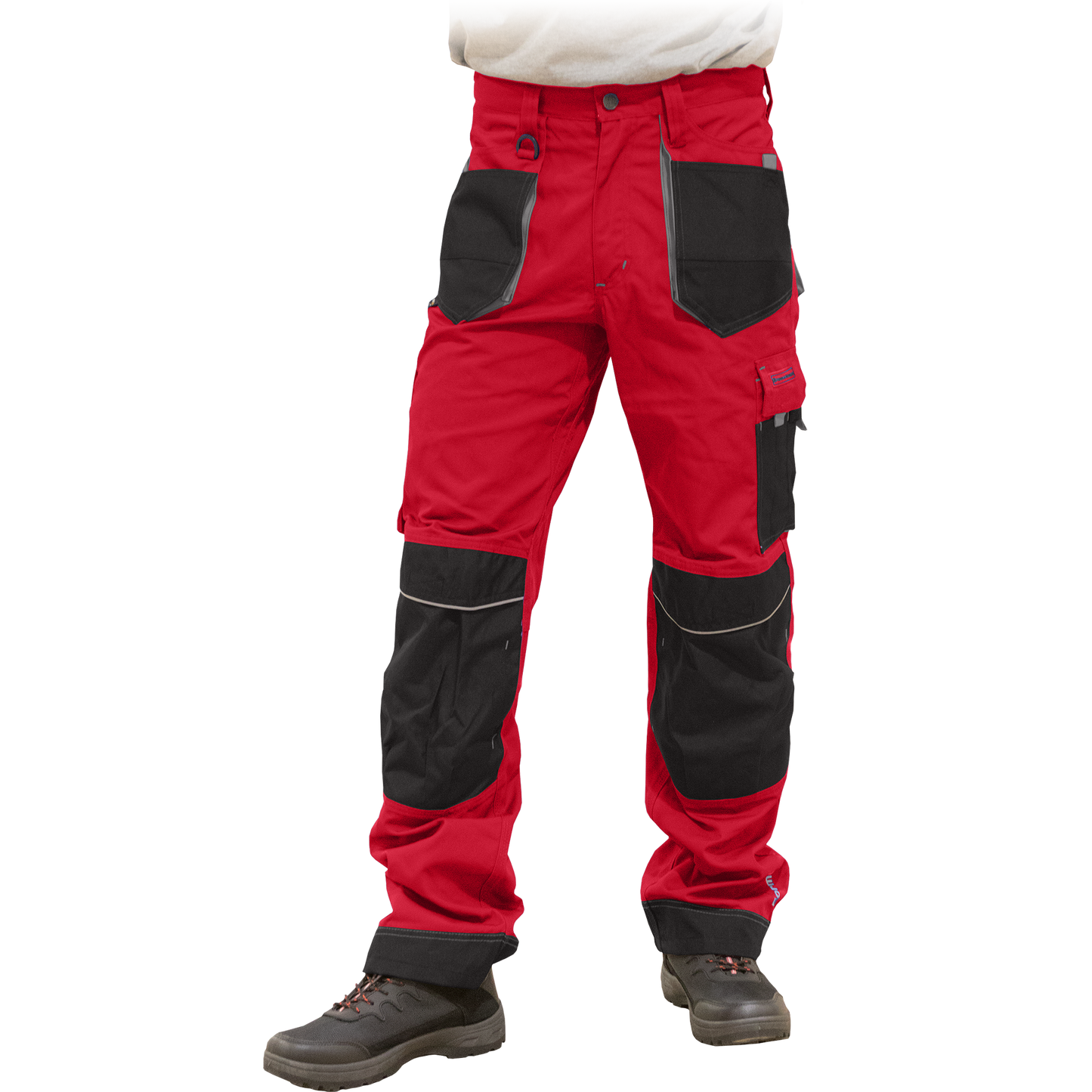 Tvirtos darbo kelnės FORMEN RED