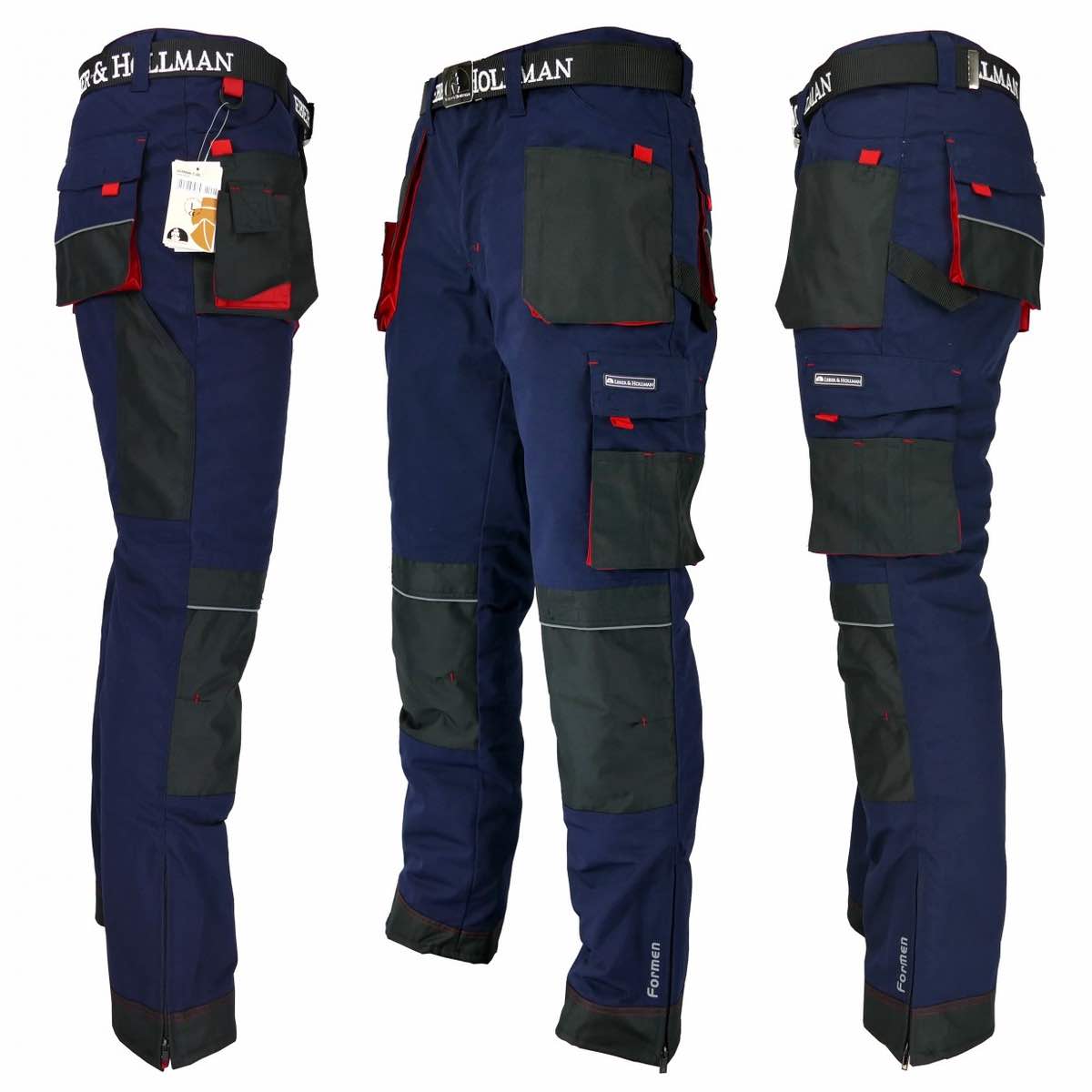 Pašiltintos žieminės darbo kelnės FORMEN BLUE-R