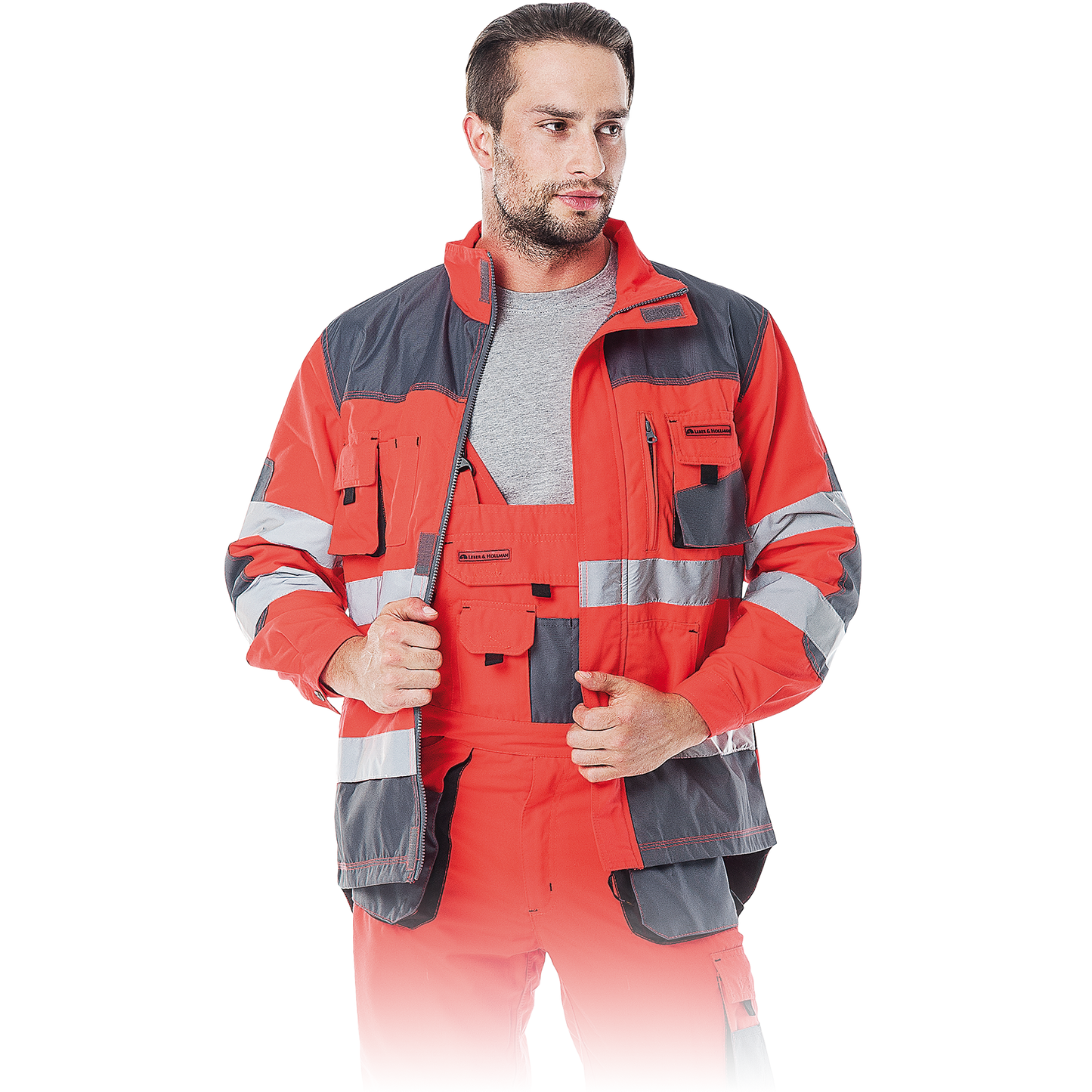 Švarkas FORMEN-VIS RED