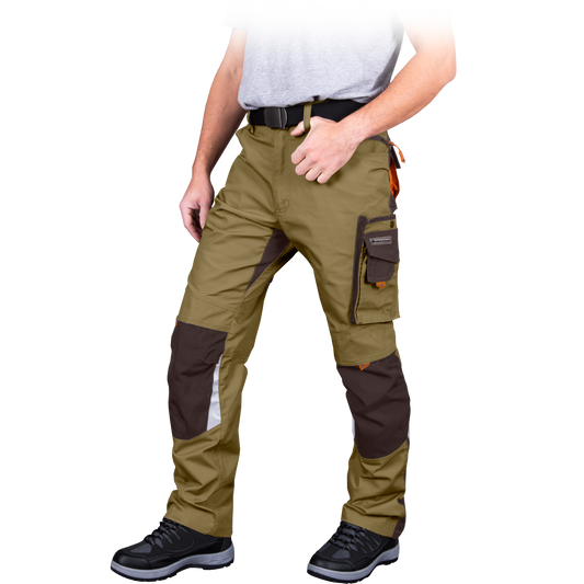 Darbinės kelnės NEW-AGE, khaki spalva