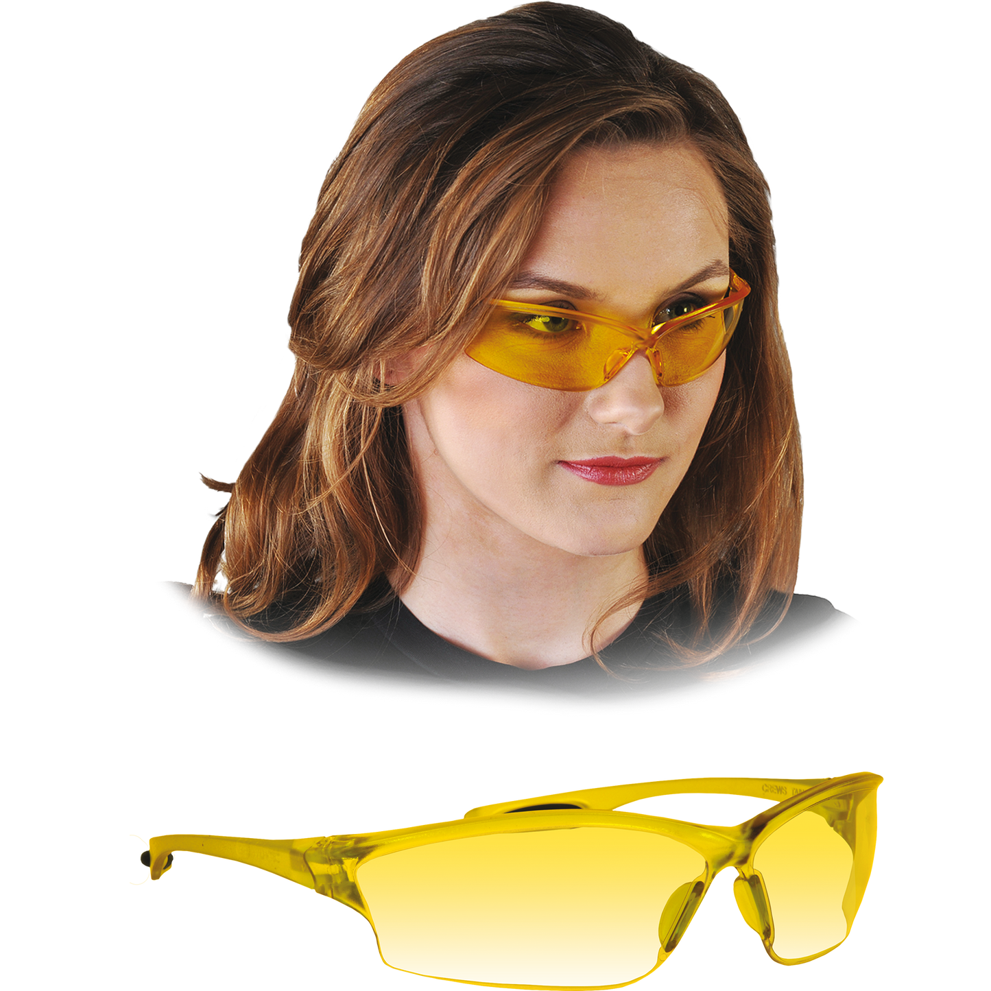 Akiniai LAW YELLOW