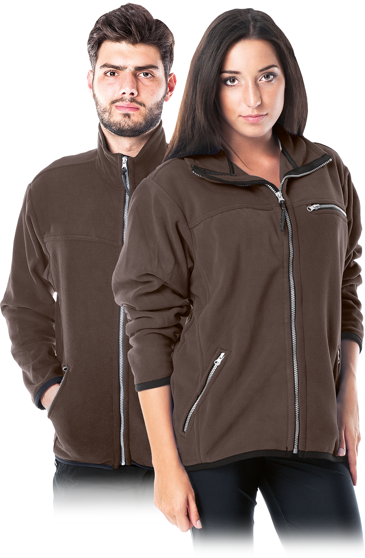 Itin patogus flisinis džemperis POLAR (įvairių spalvų), unisex modelis