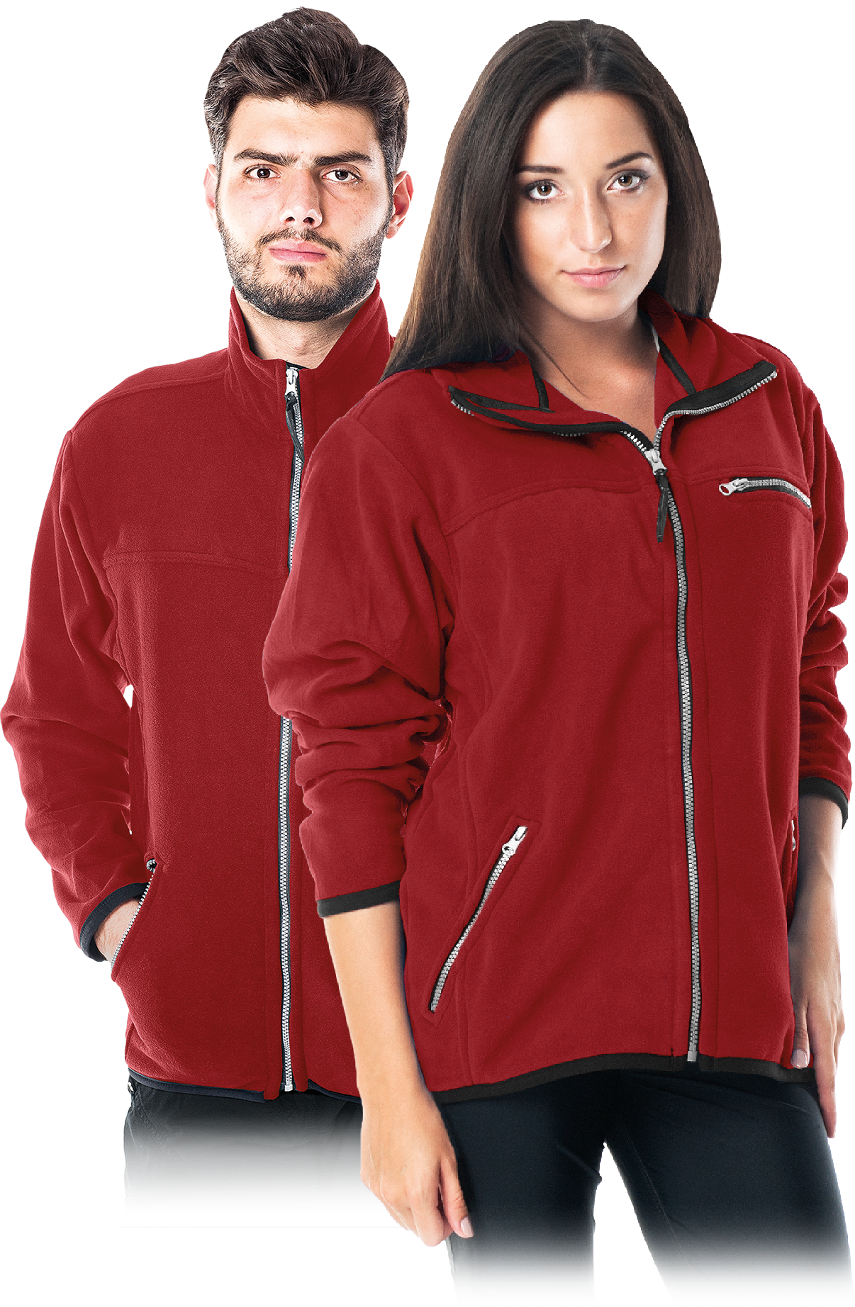 Itin patogus flisinis džemperis POLAR (įvairių spalvų), unisex modelis