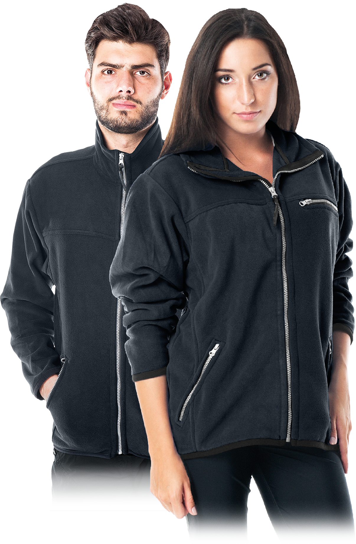 Itin patogus flisinis džemperis POLAR (įvairių spalvų), unisex modelis