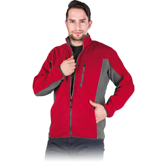 Darbo džemperiai įmonėms ir darbuotojams, be kapišono, su įmonės logotipais.