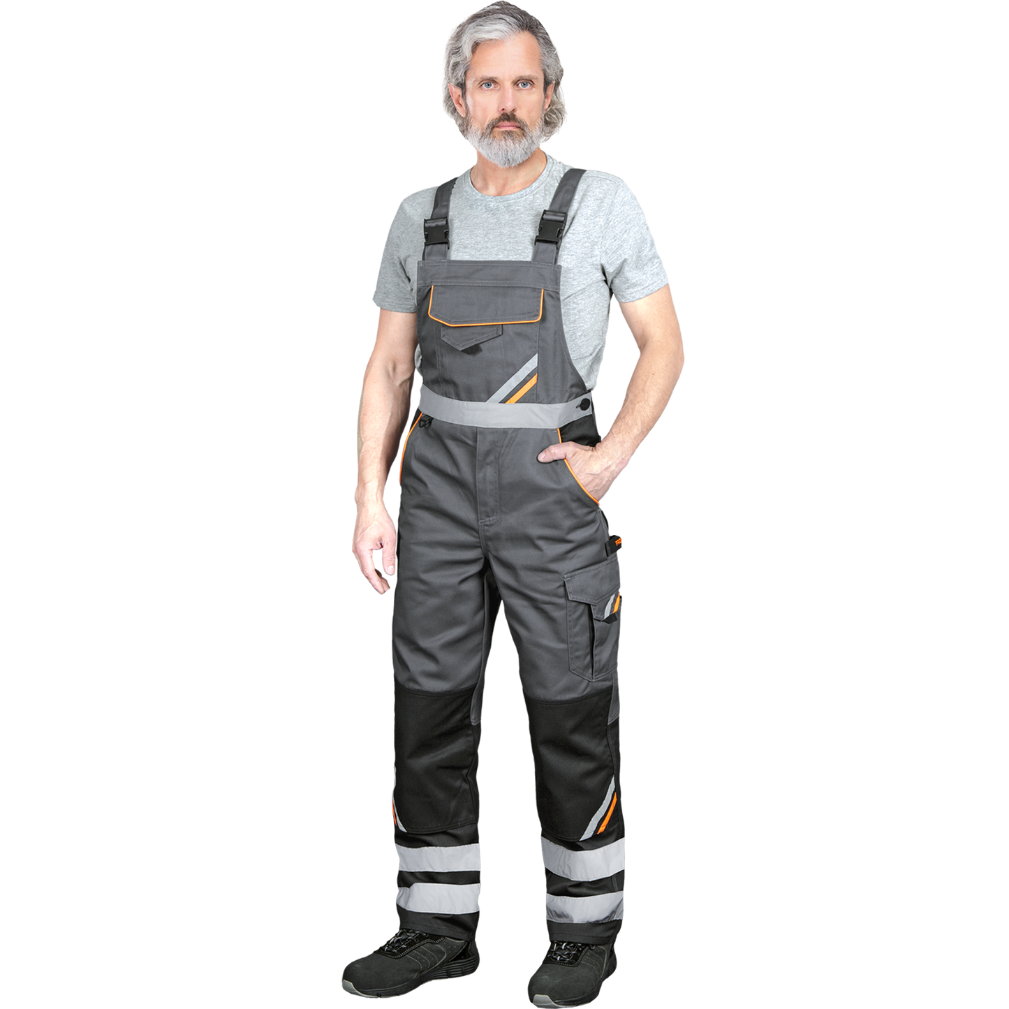 Puskombinezonis PROFESSIONAL-VIS GREY