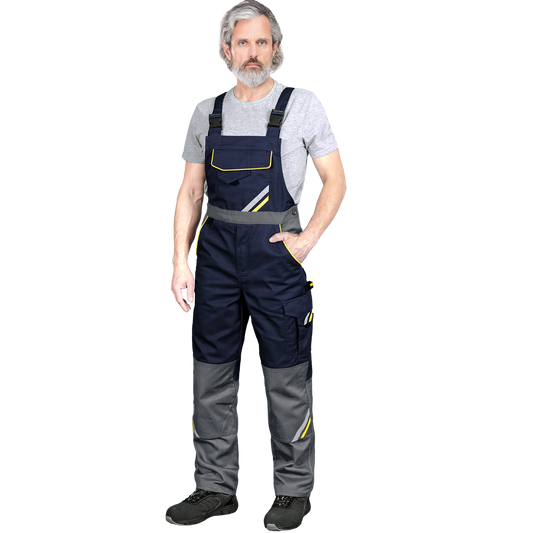 psukombinezonis darbui. Kelnės su petnešomis, kokybiškos siūlės ir medžiaga.