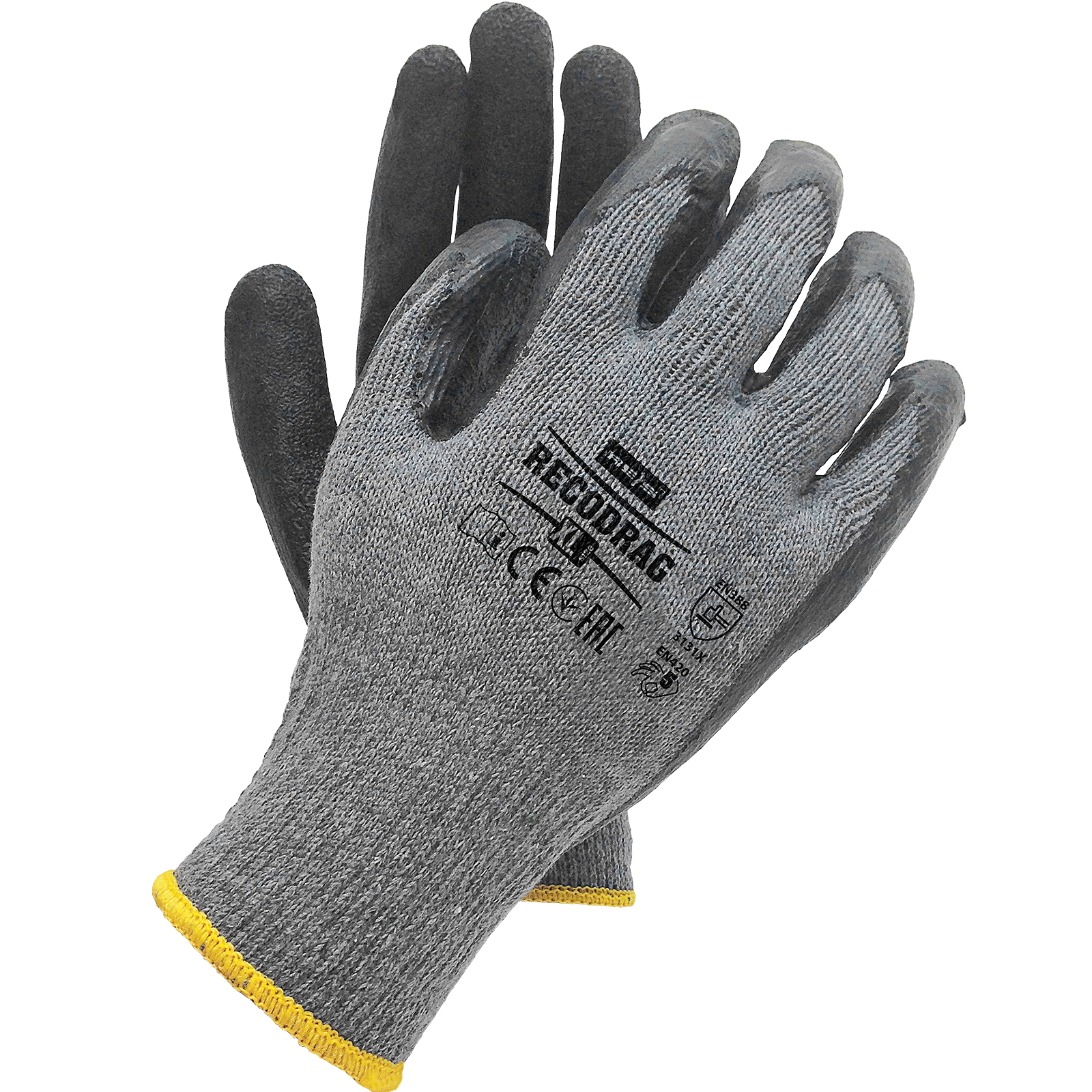 Apsauginės nailoninės pirštinės, padengtos skysčiams atsparia danga (guma). Pasižymi atsparumu dylimui. Pirštinių vidinė dalis padengta poliuretanine danga, pasižyminčia dideliu lankstumu, todėl puikiai priglunda prie plaštakos. Parduodama pakuotėmis po 12 porų (kaina nurodyta vienos pakuotės).  Puikiai tinka darbui logistikos, pramonės, statybos, automechanikos ir kitose srityse.  Pagrindinės savybės:  Medžiaginės Padengimas: porėta guma Atitinka EN420 ir EN388 (4131X) standartus