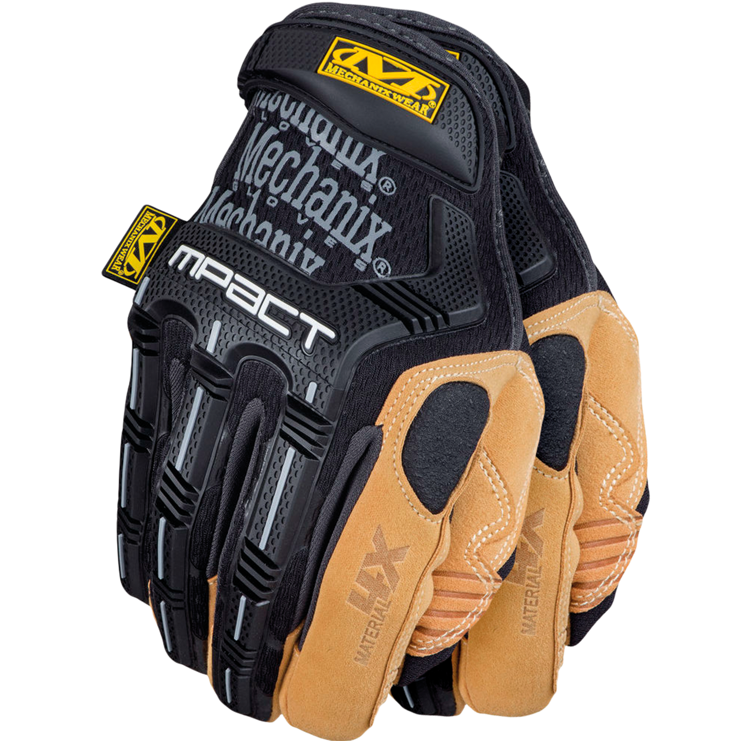 Mechanix pirštinės M-Pact® pagamintos iš kvėpuojančios „TrekDry®“ medžiagos, kuri prisitaiko prie rankos formos ir palaiko komfortą visą dieną. Reguliuojami rankogaliai iš termoplastinės gumos (TPR) užtikrina saugų prigludimą. Anglies molekulės dėka galite lengvai valdyti jutiklinius ekranus, nenuimdami pirštinių. Pirštinės papildomai sutvirtintos