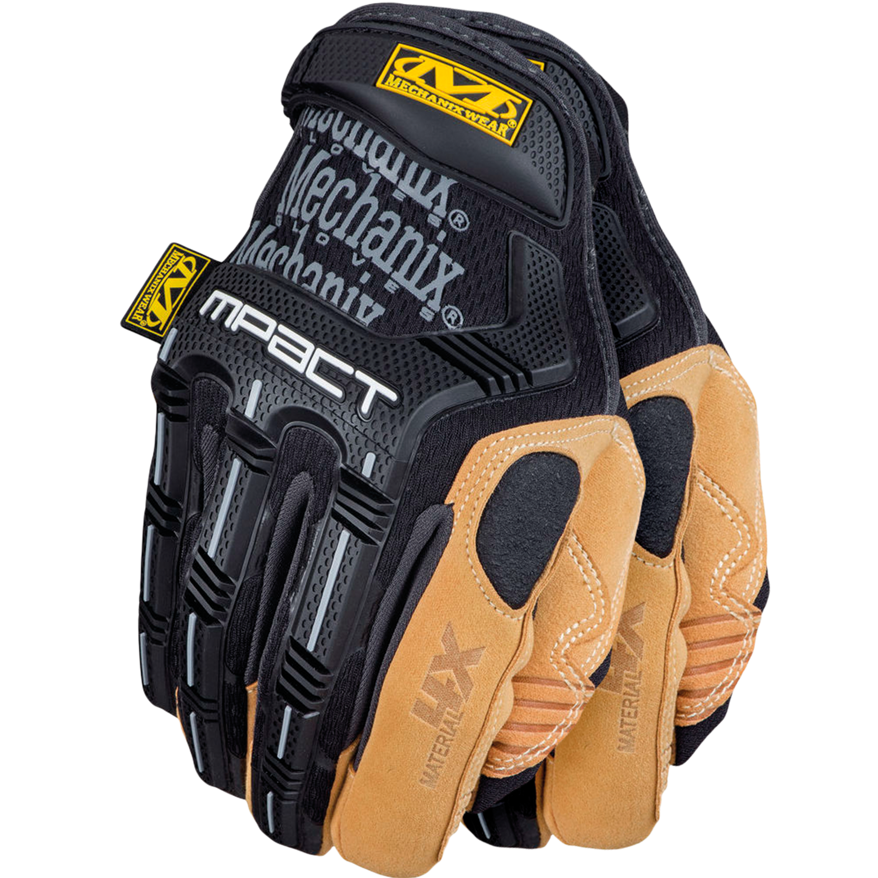 Mechanix pirštinės M-Pact® pagamintos iš kvėpuojančios „TrekDry®“ medžiagos, kuri prisitaiko prie rankos formos ir palaiko komfortą visą dieną. Reguliuojami rankogaliai iš termoplastinės gumos (TPR) užtikrina saugų prigludimą. Anglies molekulės dėka galite lengvai valdyti jutiklinius ekranus, nenuimdami pirštinių. Pirštinės papildomai sutvirtintos