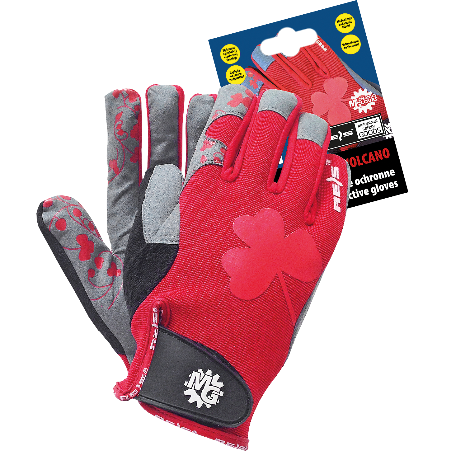 Moteriškos darbo pirštinės