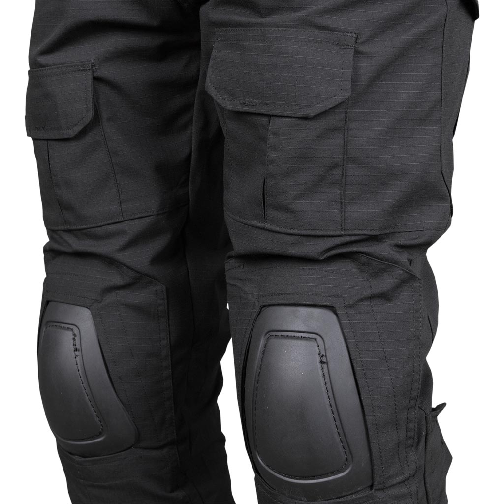 Taktinės aprangos komplektas PROTECT BLACK
