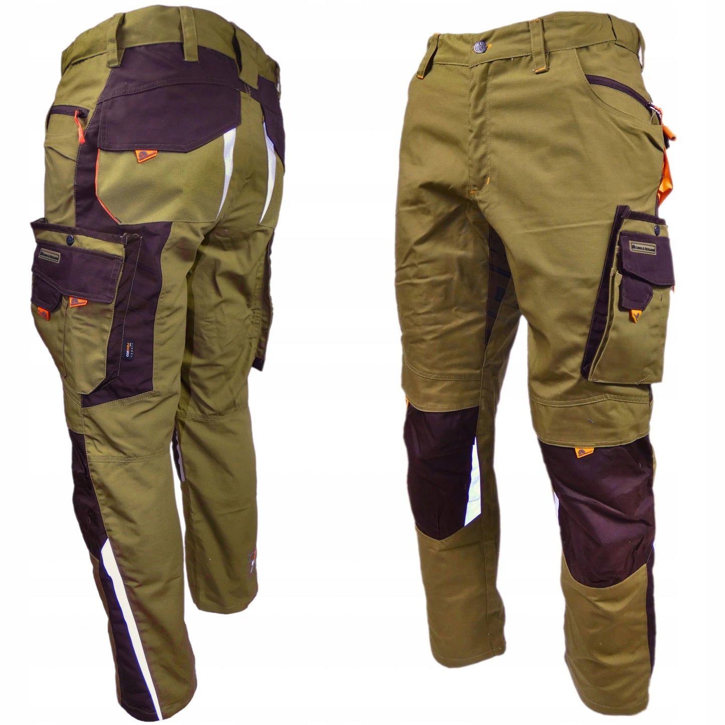 Darbinės kelnės NEW-AGE, khaki spalva