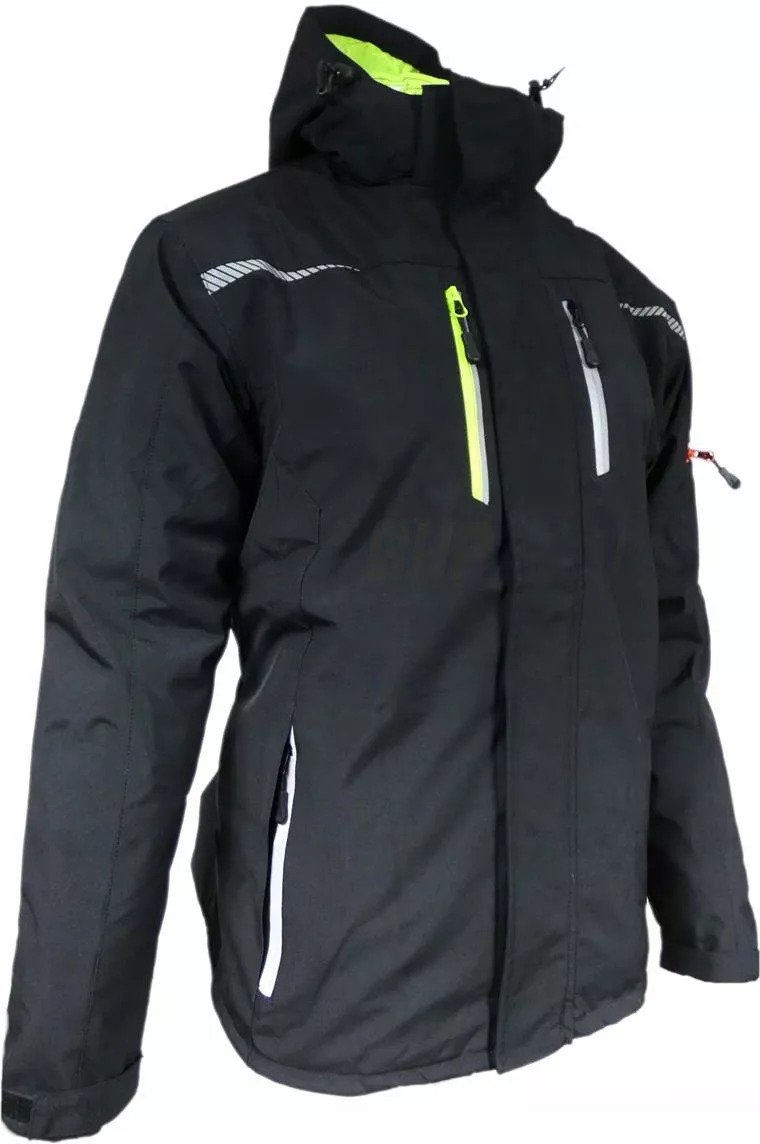 Neperšlampanti ir neperpučiama Softshell striukė FINLAND, su gobtuvu ir atšvaitinėmis detalėmis