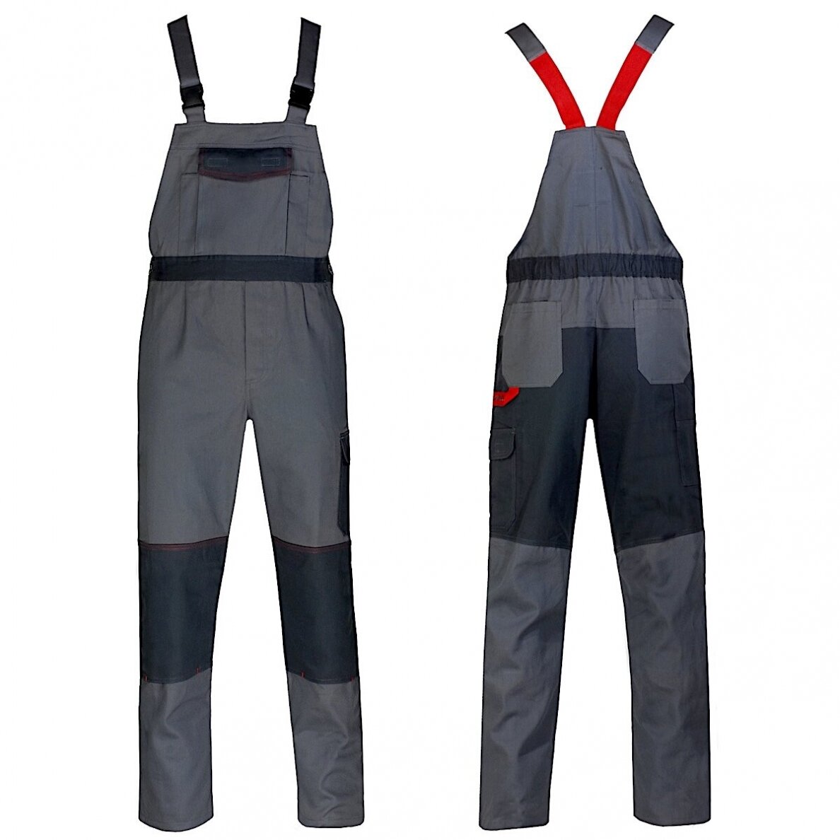 <tc>Bib & Brace</tc> BOMUL GRAY