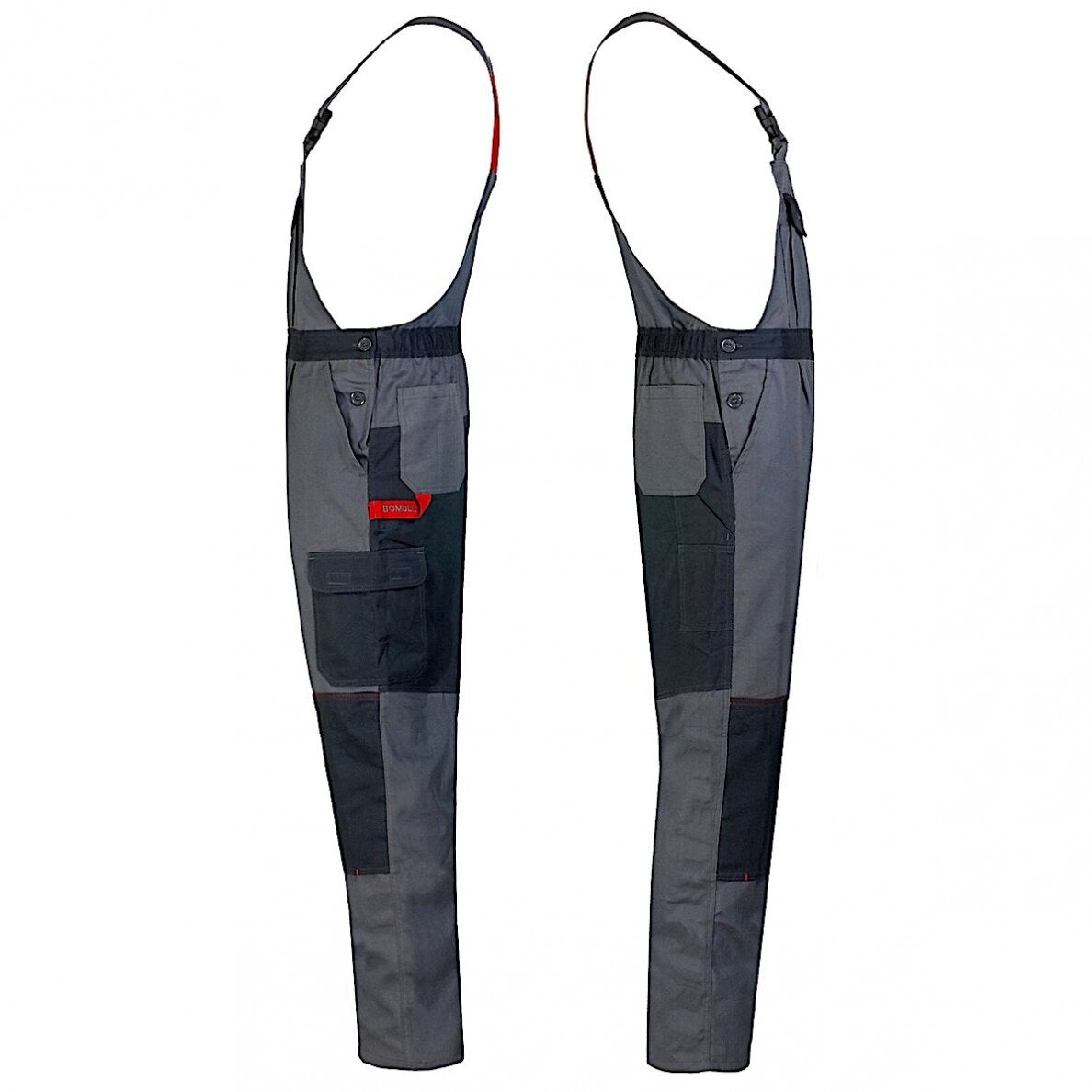 <tc>Bib & Brace</tc> BOMUL GRAY
