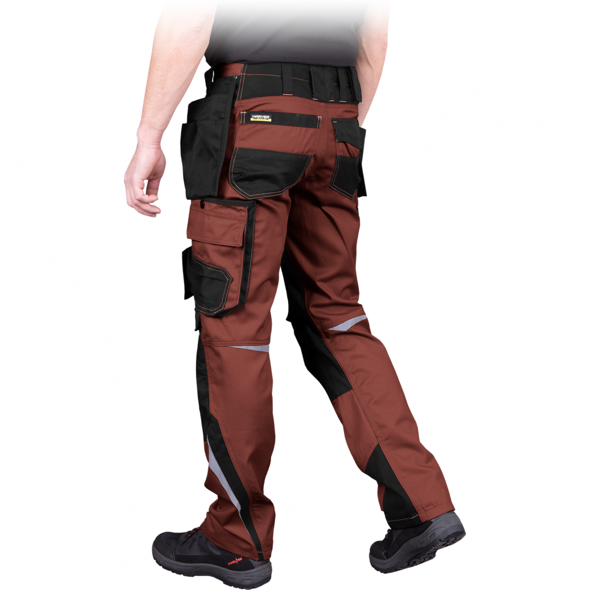 Kelnės HARVER DARK RED