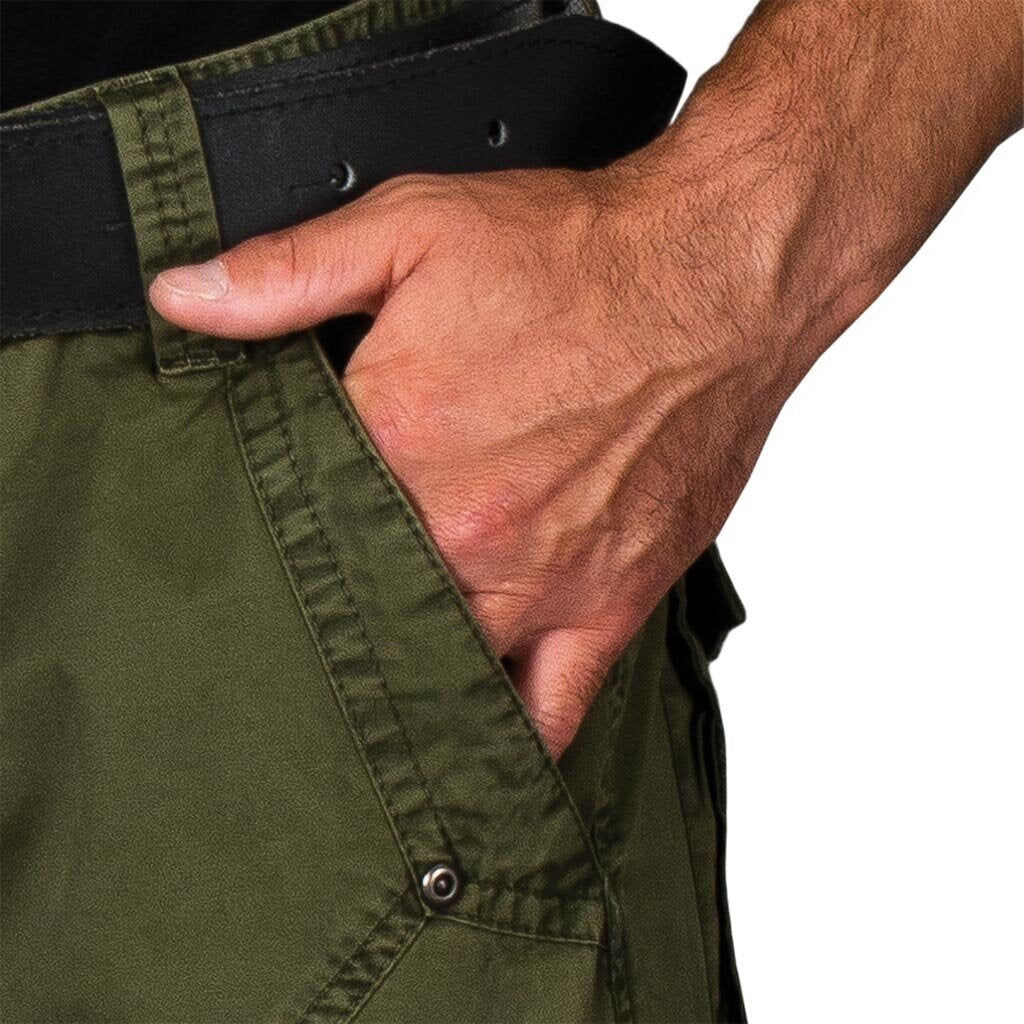 Kelnės COMBAT GREEN