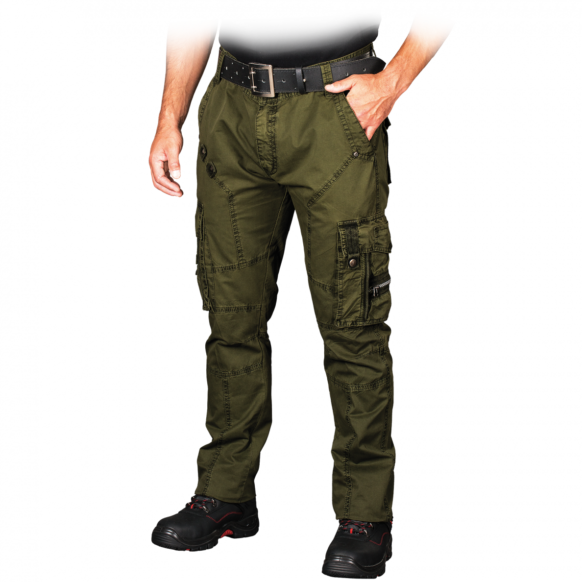 Kelnės COMBAT GREEN