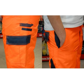 Pašiltintos kelnės VIBERTO Orange