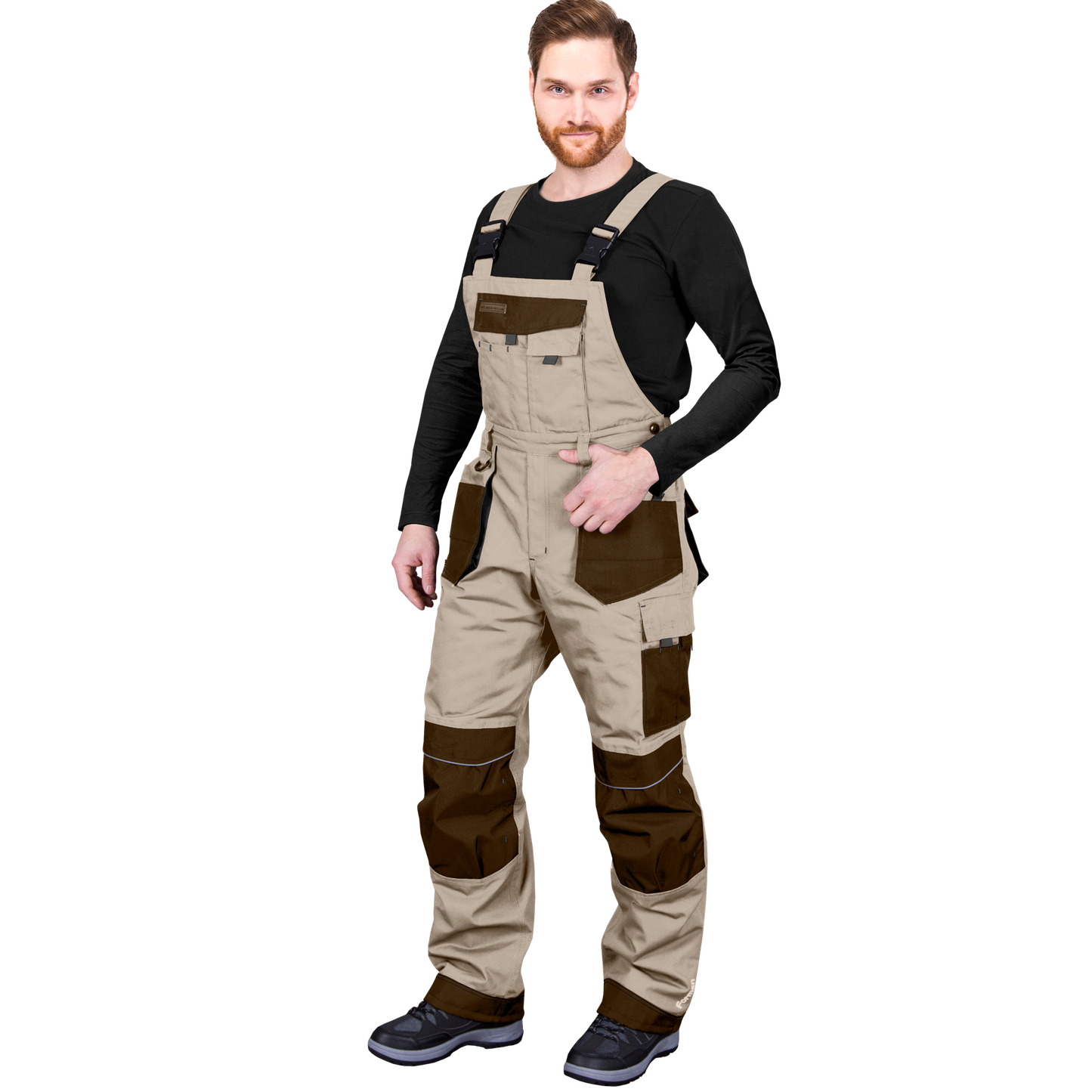 žieminės darbo kelnės su petnešomis, skirtos darbui žiemos metu lauko sąlygomis. Galite įsigyti parduotuvėje DUDU.LT.