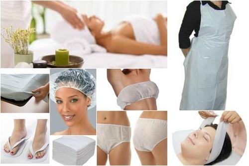 SPA ir grozio salonams vienkartines prekes, kelnaites, kepureles, pirstines