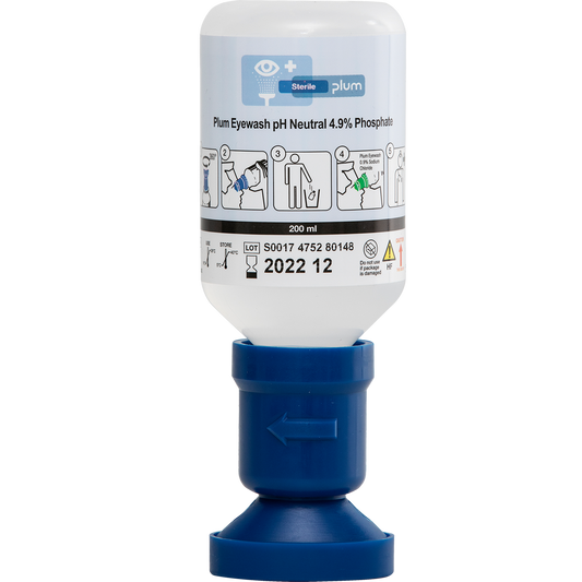 Akių plovimo skystis PLUM pH Neutral, 200 ml