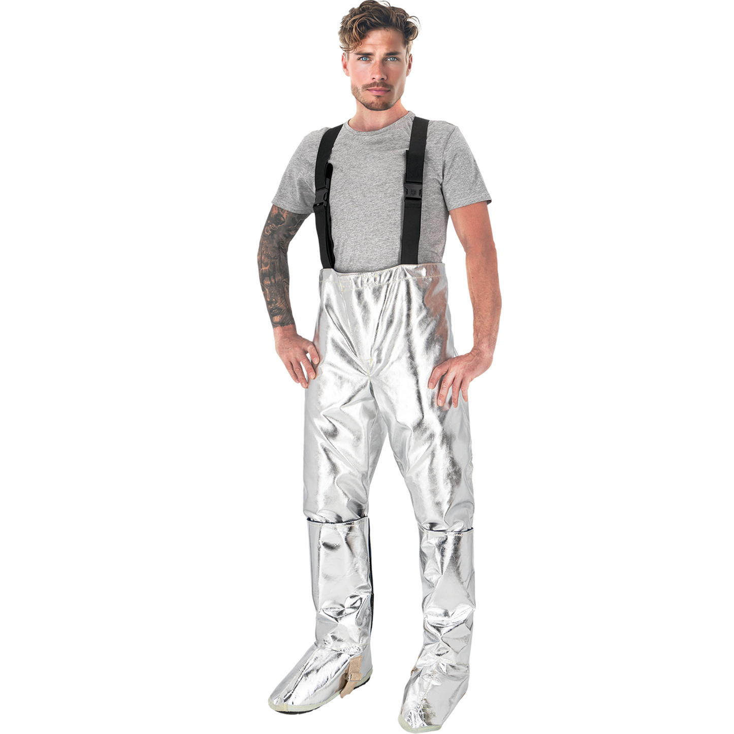 Karščiui atsparios apsauginės kelnės metalurgijos darbams TERMOIZOL T-58 (EN ISO 11612)