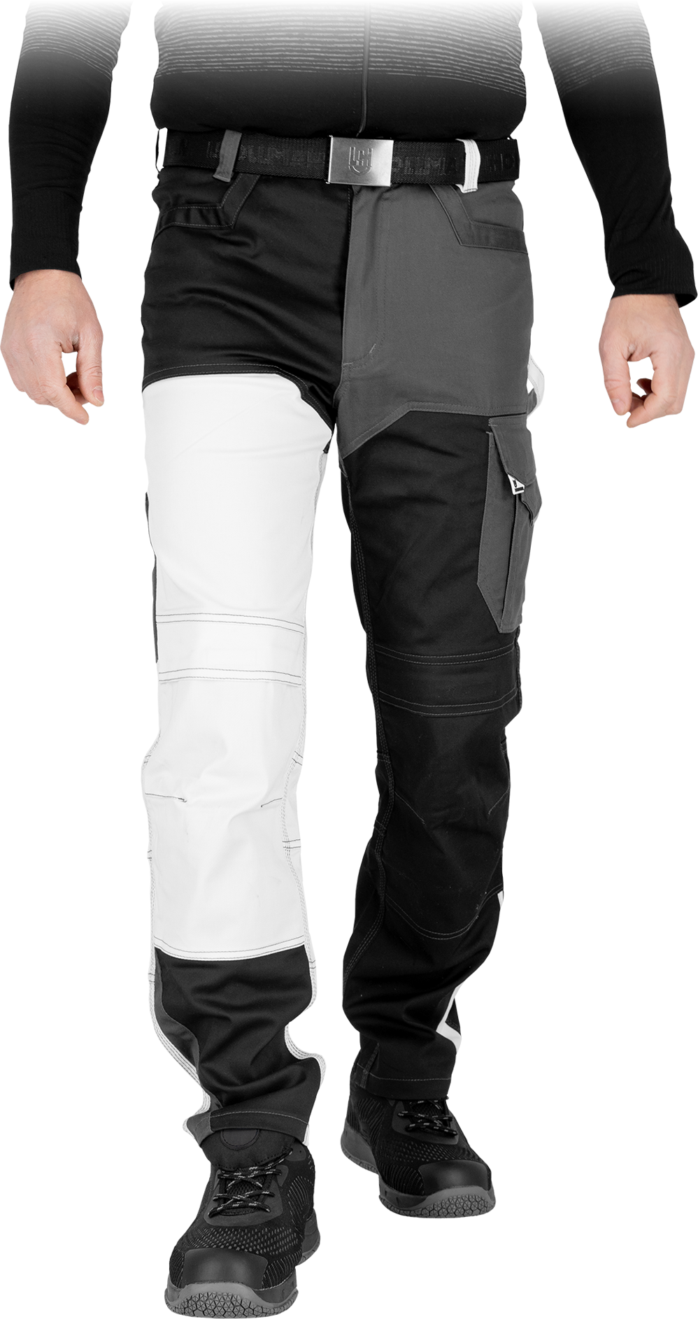 Elastic and stylish work trousers ZEBRA