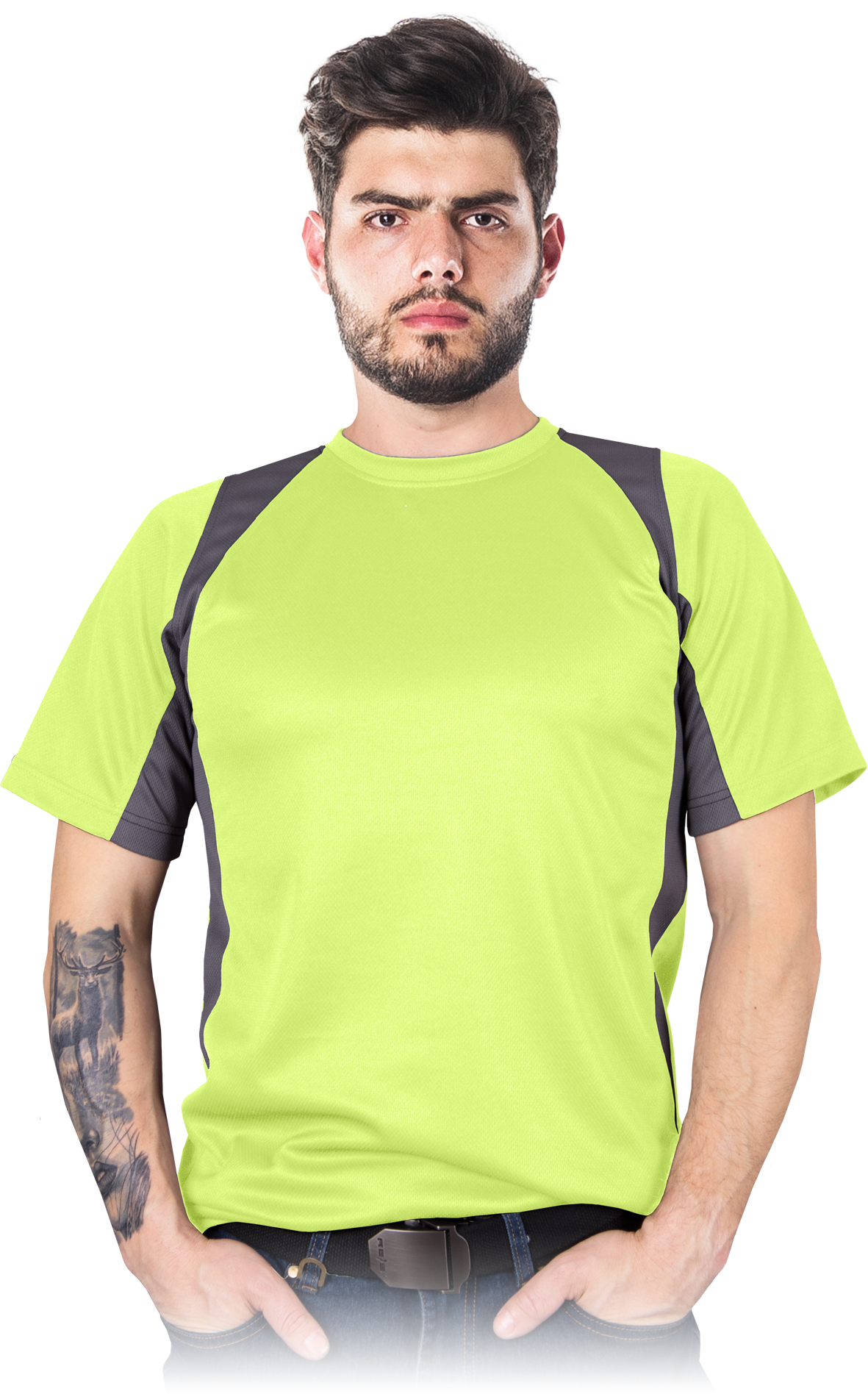 Vyriški MODERN tinklinio audinio marškinėliai (3 spalvų variantai)