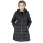 Demi-season universal long women's jacket GRITA, black