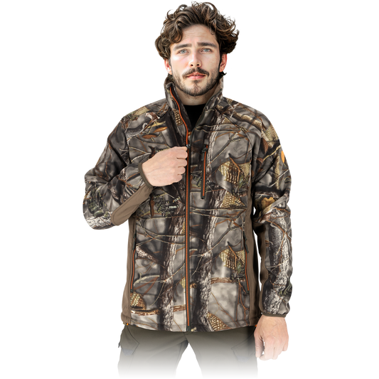 Maskuojančio rašto universali Softshell striukė HUNTER MUZ