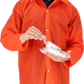 Vienkartinis apsiaustas iš 100% polipropileno LAB CLASSIC, ilgomis rankovėmis (10 vnt.)