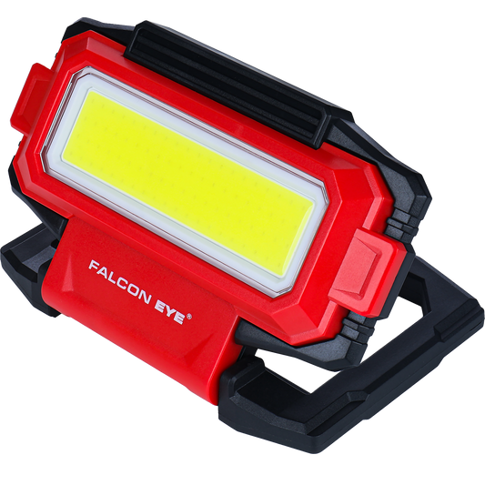 Galingas dirbtuvių prožektorius Mactronic Falcon Eye CLAM, PowerBank 2in1