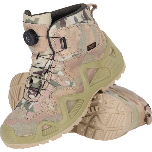 Taktiniai odiniai batai TACTICAL IRON-T MO, su greito užveržimo sistema