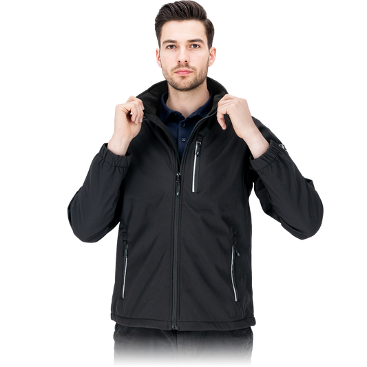 Universali demisezoninė striukė LIGO, softshell audinio, su atšvaitais