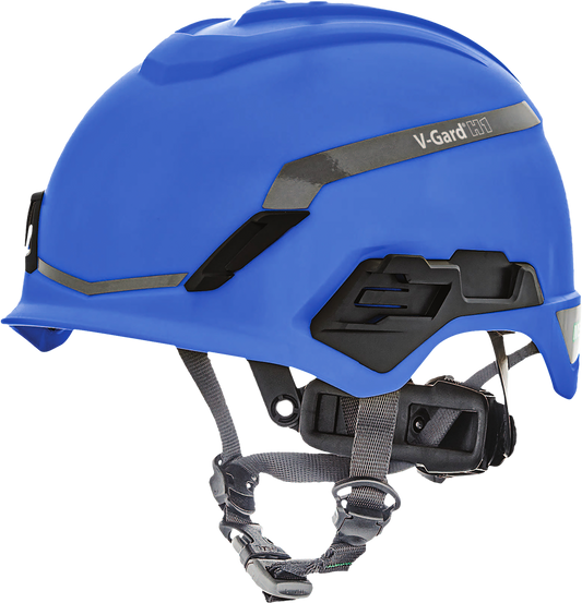 Neventiliuojamas apsauginis šalmas MSA V‑Gard H1 Novent, darbui su elektros įtampa