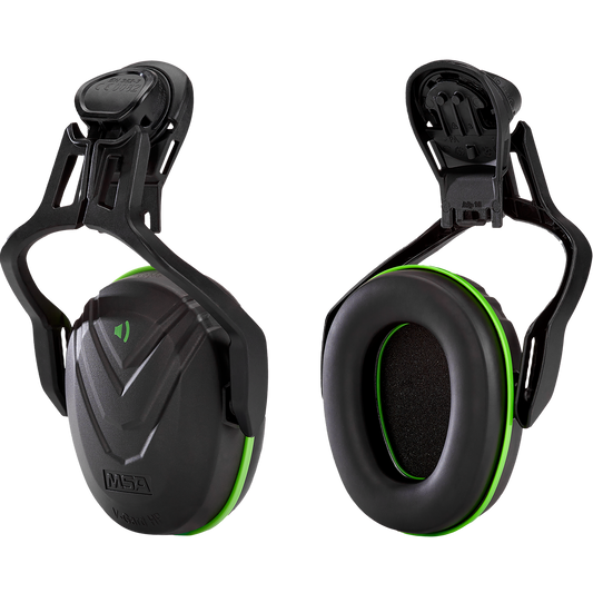 MSA V-Gard apsauginės ausinės (SNR 28 dB) tvirtinamos prie šalmo